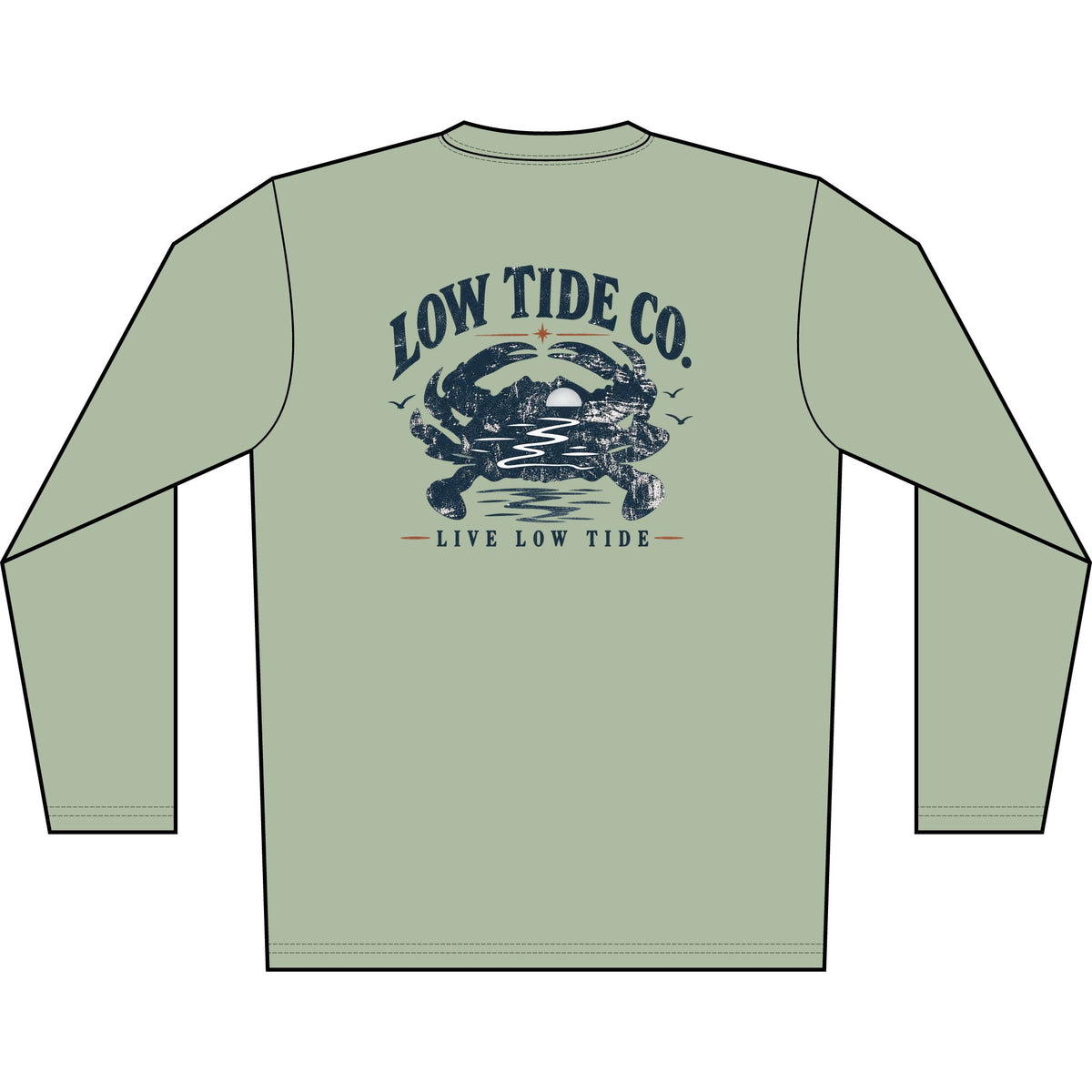 Live Low Tide Performance Long Sleeve
