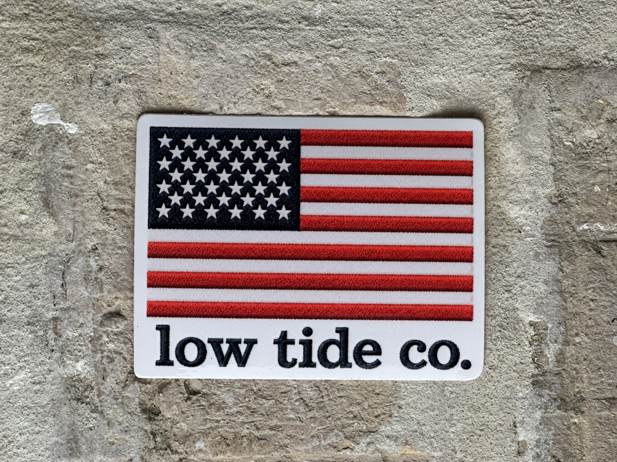 Low Tide Flag — Sticker