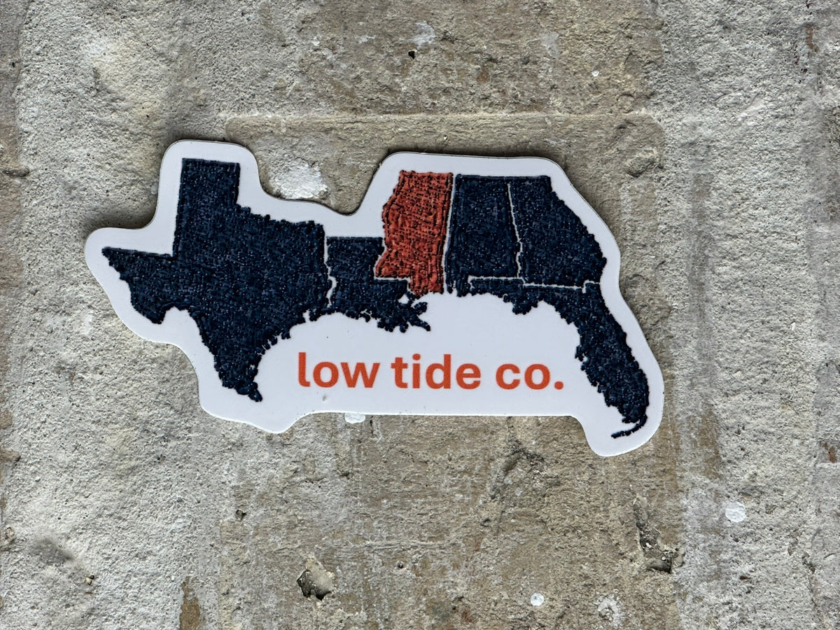Gulf States — Low Tide Sticker